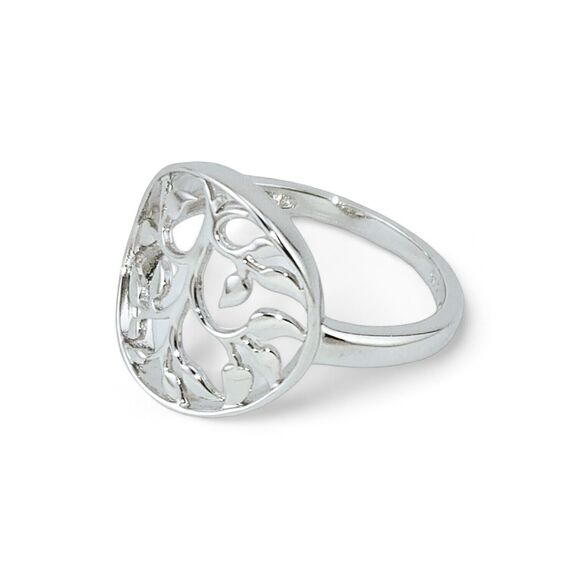 Sterling Silver Tree of Life Ring - Picture 2 of 3